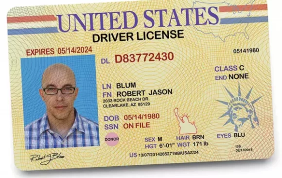 Download Fake Drivers License Template