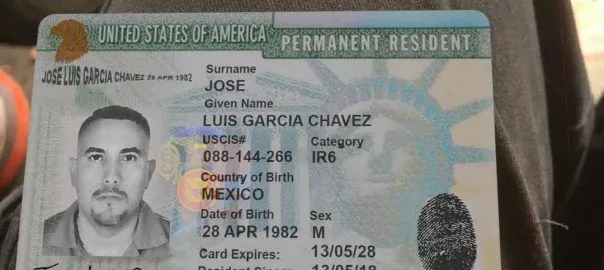 Fake Permanent Resident Card