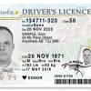 Alberta Drivers License Template