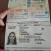 Colombia Passport Template